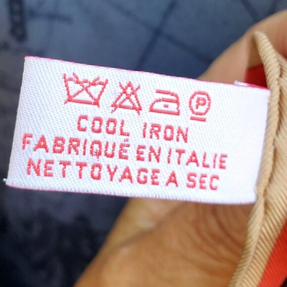 Christian LaCroix Silk Scarf Vintage 80s Asia NWOT Cartes de Voyages Series - Picture 9 of 14